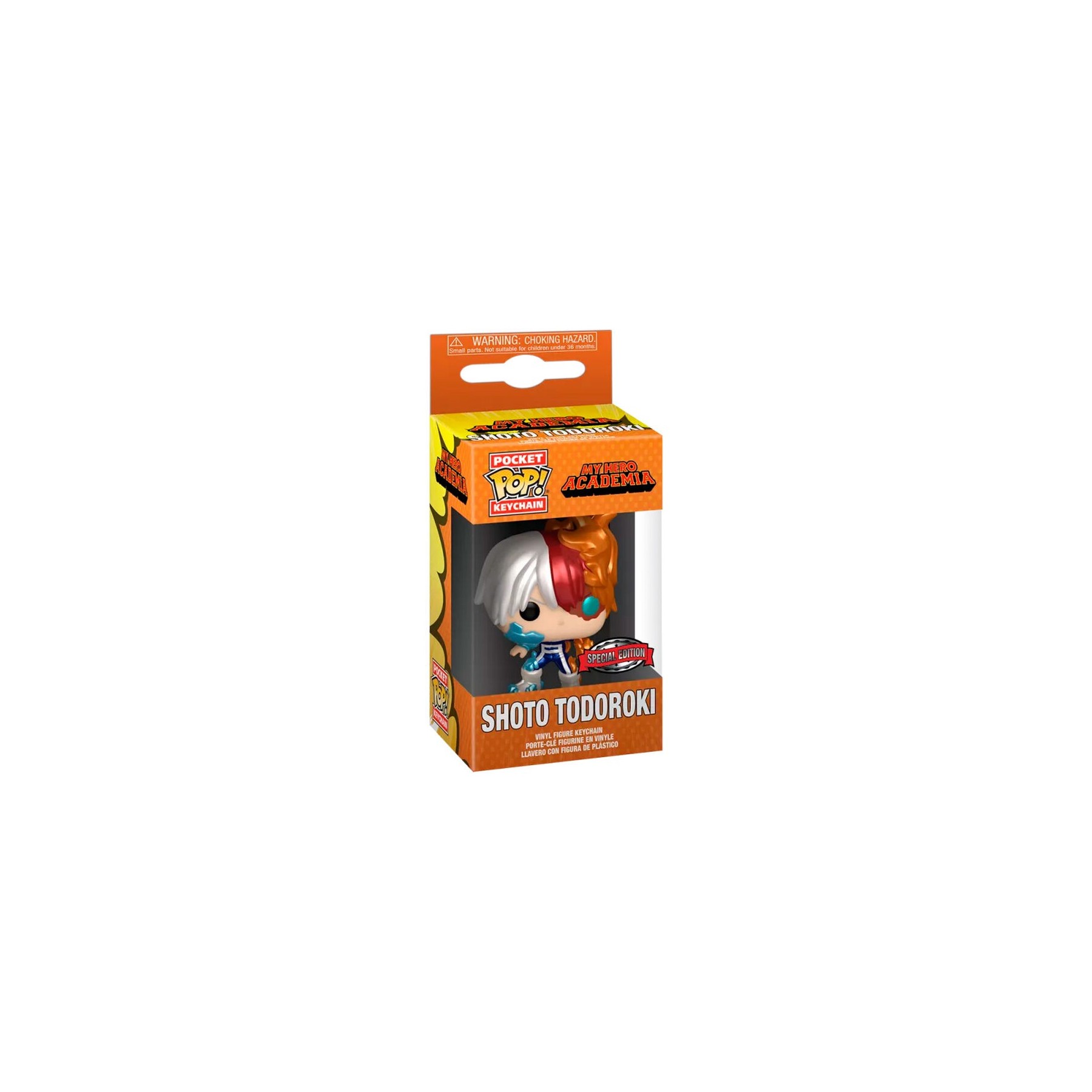 Llavero Pocket Pop My Hero Academia Shoto Todoroki Exclusive