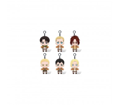 Expositor 9 Peluches Tomonui Attack On Titan Series 2 Surtid