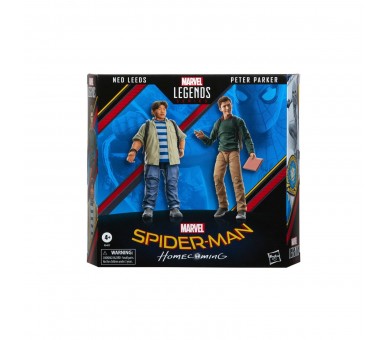 Blister Figuras Peter Parker Y Ned Leeds Spiderman Homecomin