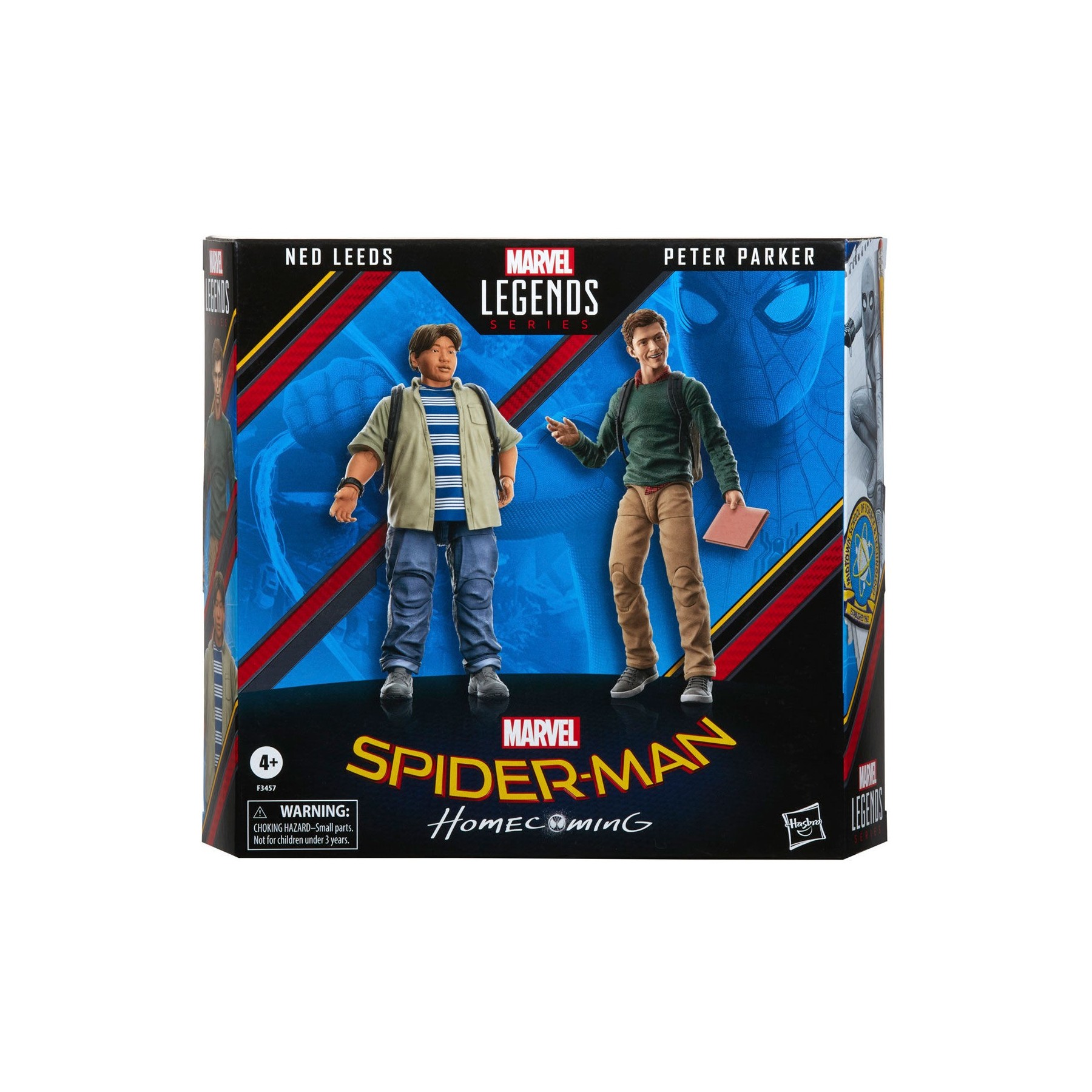 Blister Figuras Peter Parker Y Ned Leeds Spiderman Homecomin