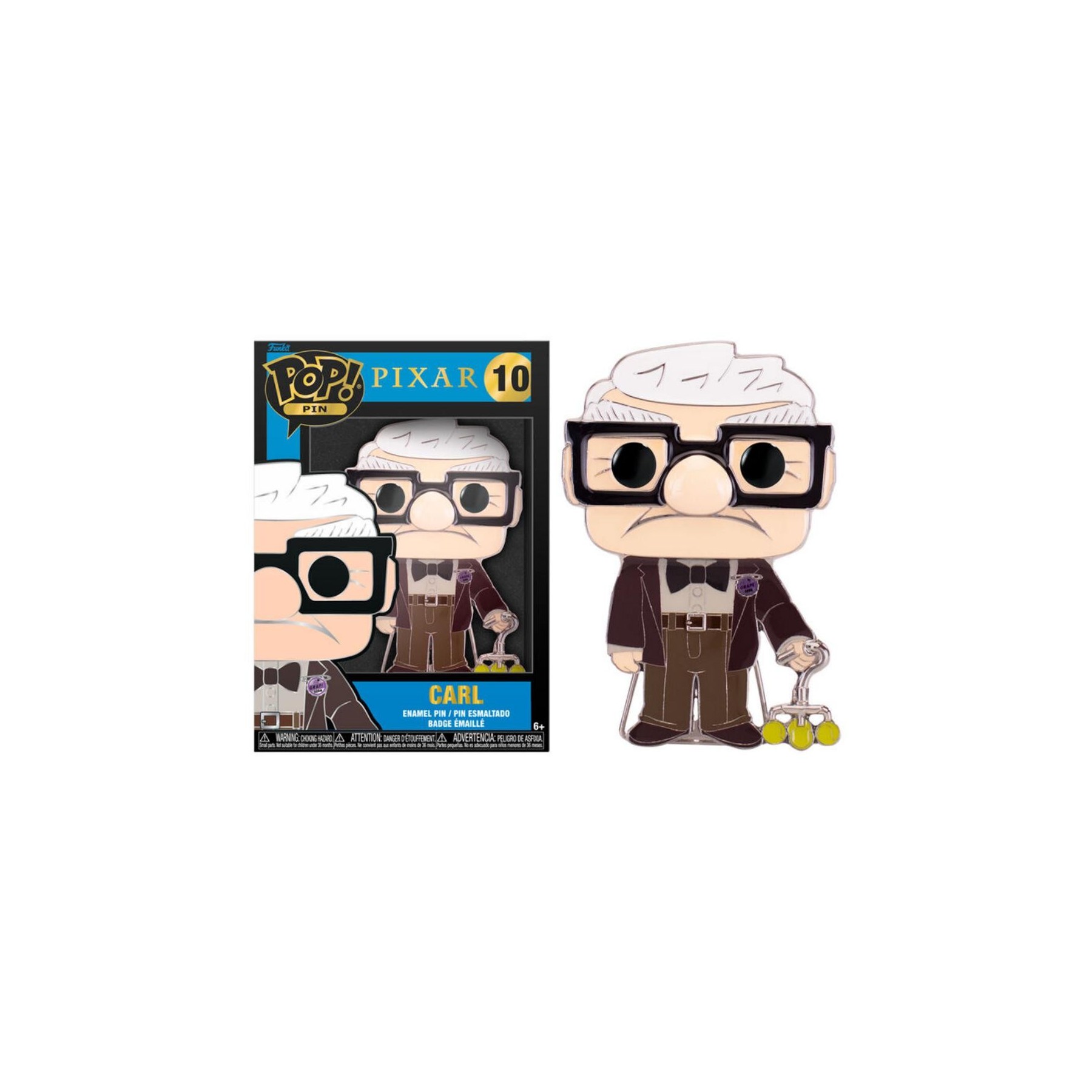 Pop Pin Disney Pixar Up Carl 10Cm