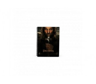 Cuaderno 3D Aragorn El Señor De Los Anillos