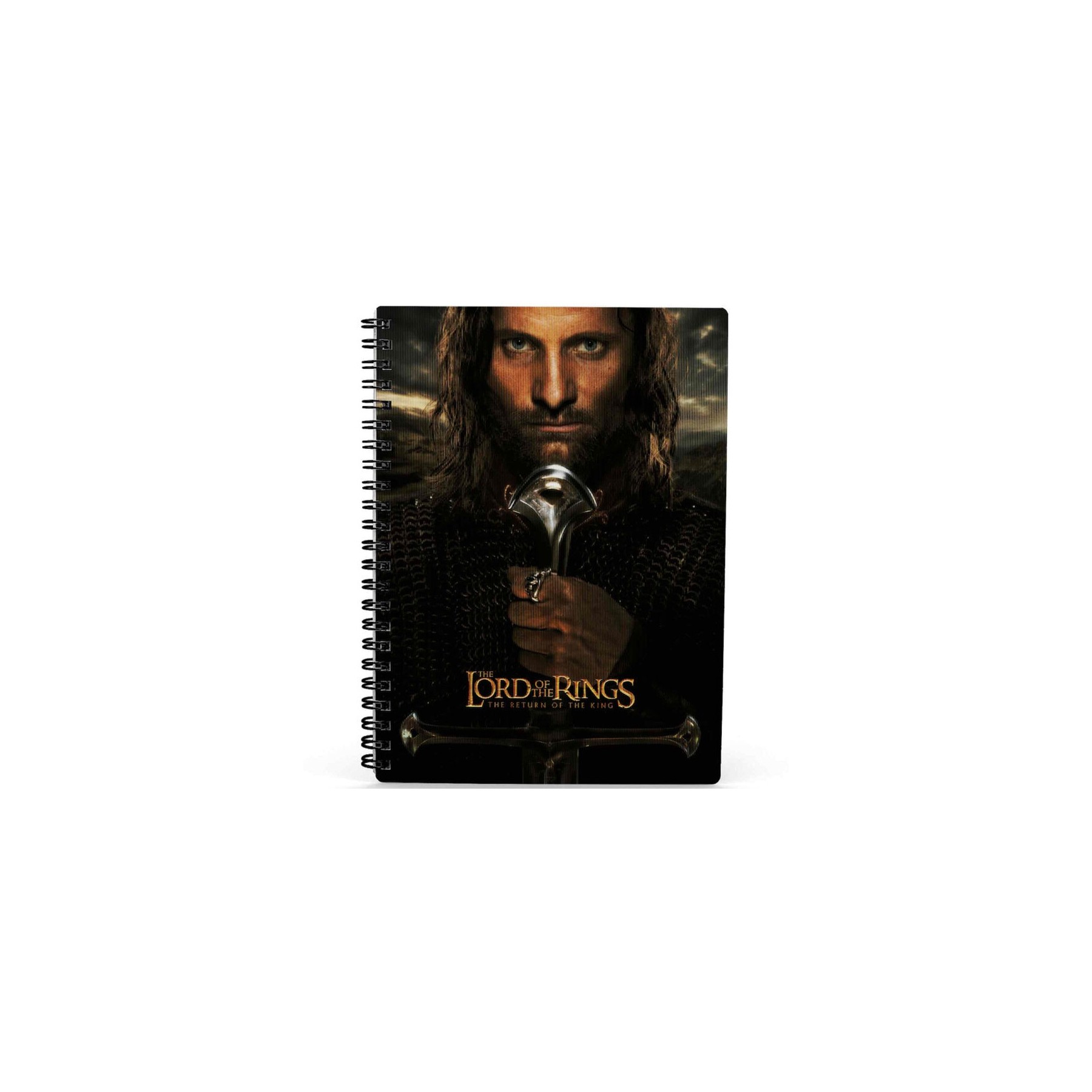 Cuaderno 3D Aragorn El Señor De Los Anillos