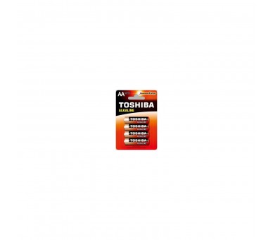 Pack De 4 Pilas Aa Toshiba Alkaline Lr6/ 1.5V/ Alcalinas