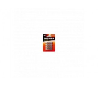 Pack De 4 Pilas Aa Toshiba Alkaline Lr6/ 1.5V/ Alcalinas