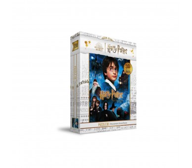 Puzzle Lenticular Harry Potter La Piedra Filosofal 100 Pieza