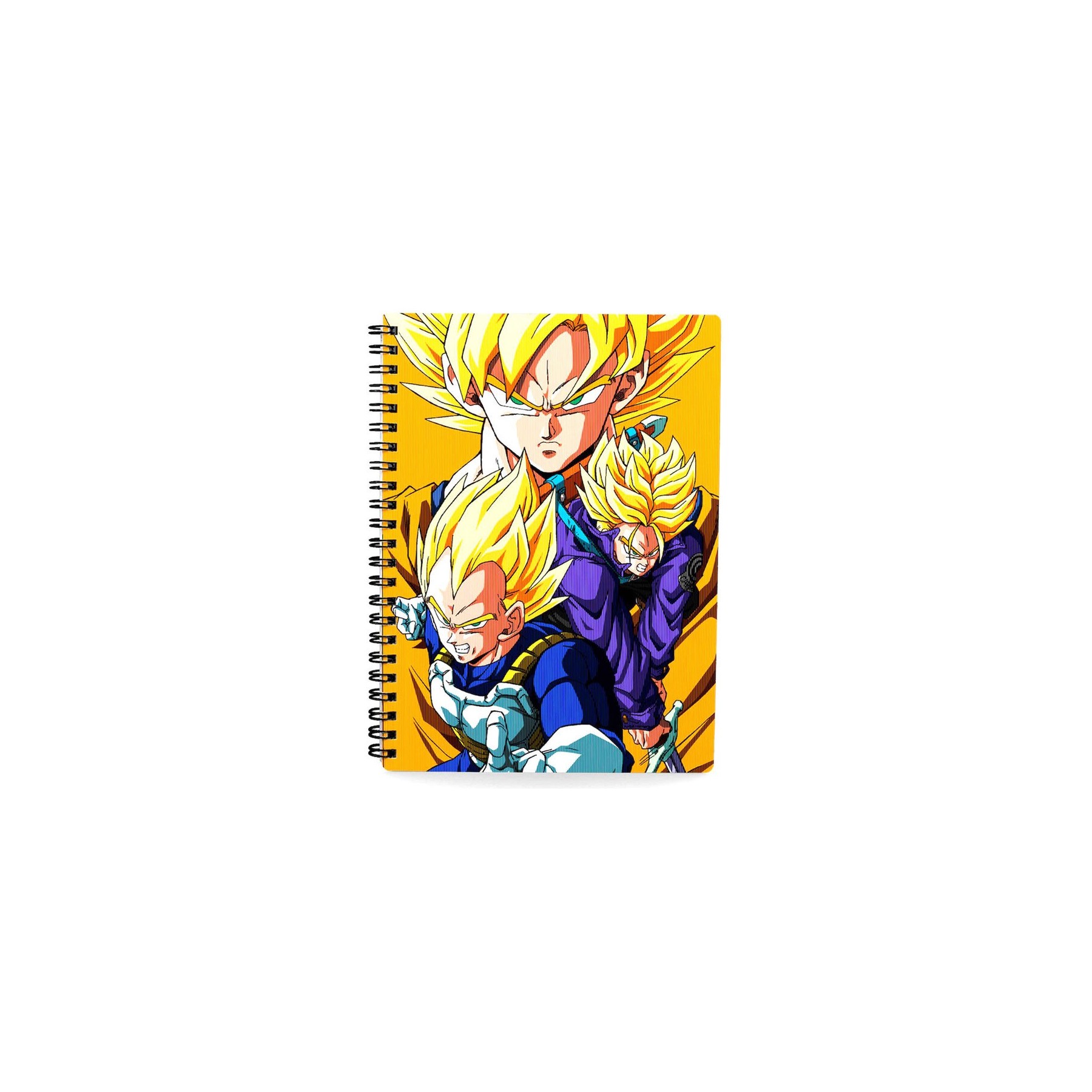 Libreta 3D Dragon Ball Z Saiyans