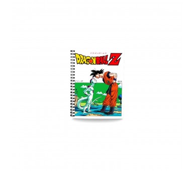 Libreta 3D Dragon Ball Z Frieza Vs Goku