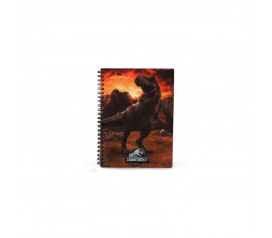 Libreta 3D Jurassic World Into The Wild