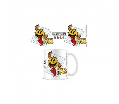 Taza De Desayuno Pac Man Since 1980