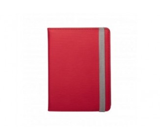 Funda Universal Silver Ht Para Ebook Wave 6Pulgadas Roja