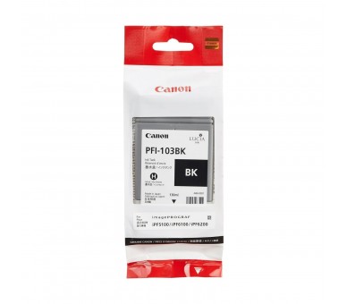 Cartucho Canon Pfi103Bk Negro Ipf5100 -  Ipf6100 -  Ipf6200