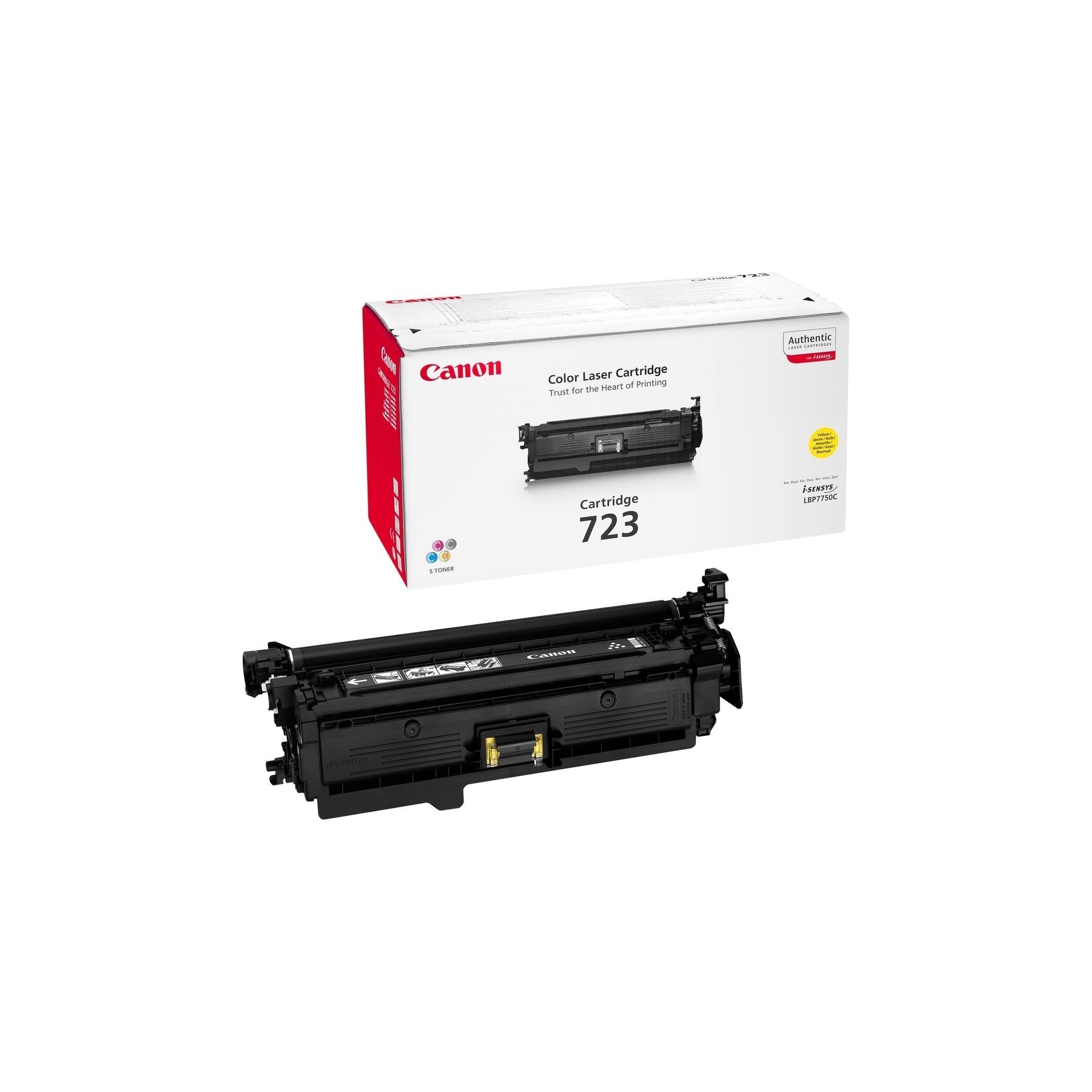 Toner Canon 723 Amarillo 8500 Páginas Lbp7750Cdn