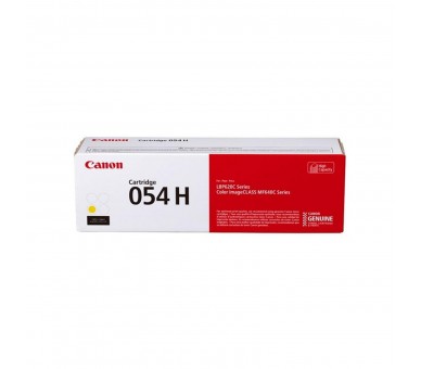 Toner Canon 054H Amarillo 2300 Pag Lbp622 -  Mf641 -  Mf644