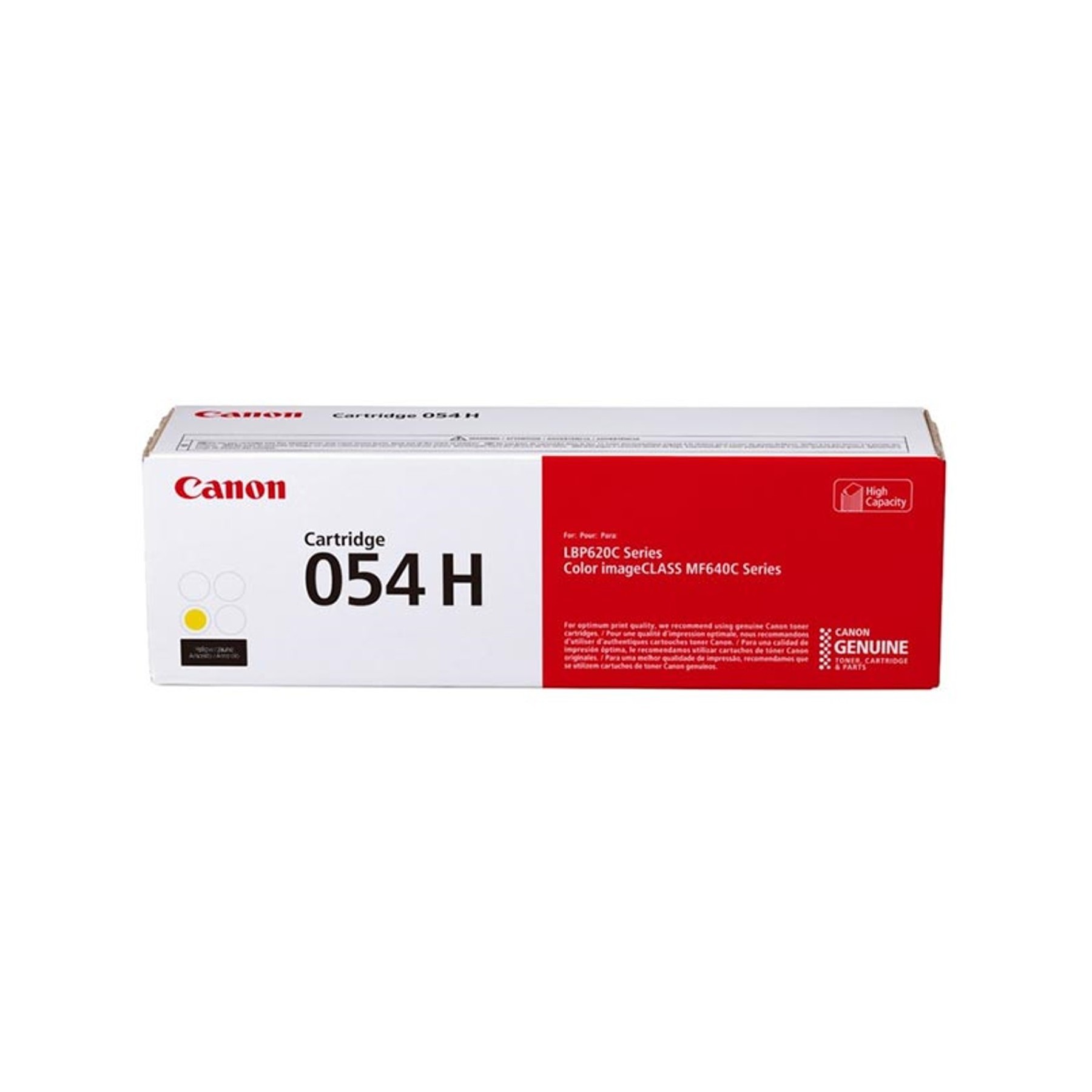 Toner Canon 054H Amarillo 2300 Pag Lbp622 -  Mf641 -  Mf644