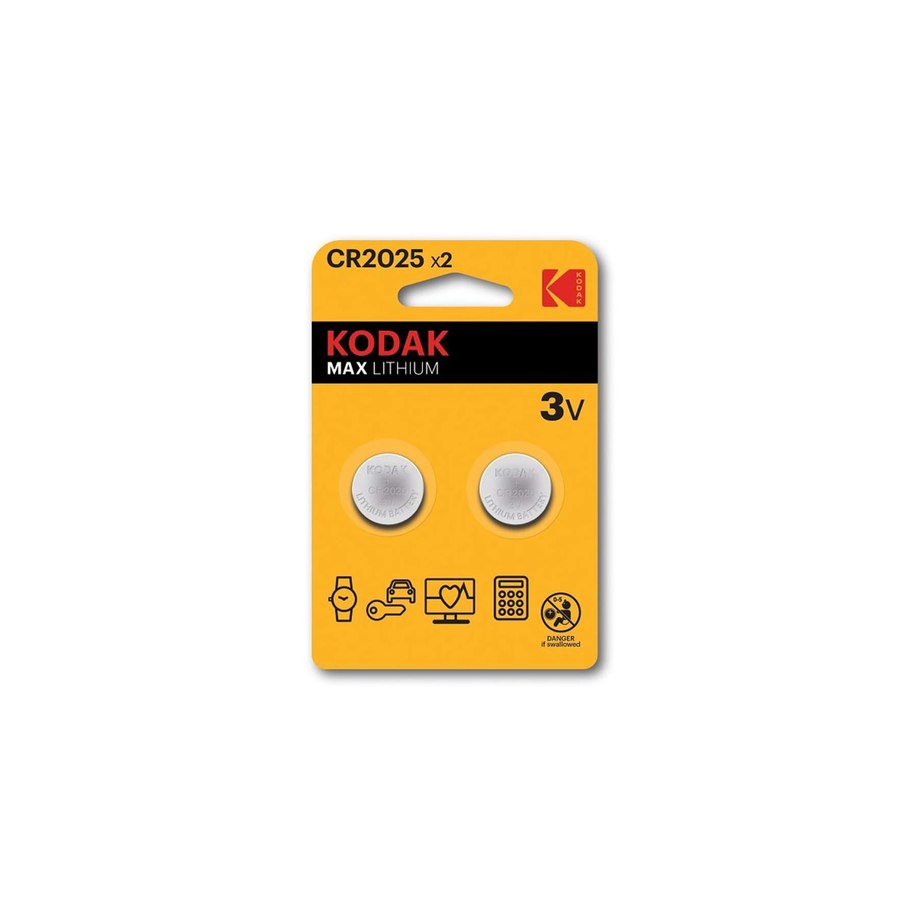 Blister Pilas Kodak Boton Litio Ultra Cr 2025 -  Pack Bliste