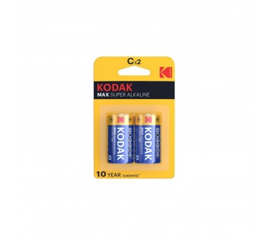 Blister Pilas Kodak Alcalina Max C Lr14 1.5V -   Blister 2 P