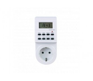 Programador Silver Electronic Digital -  Semanal -  3600W -