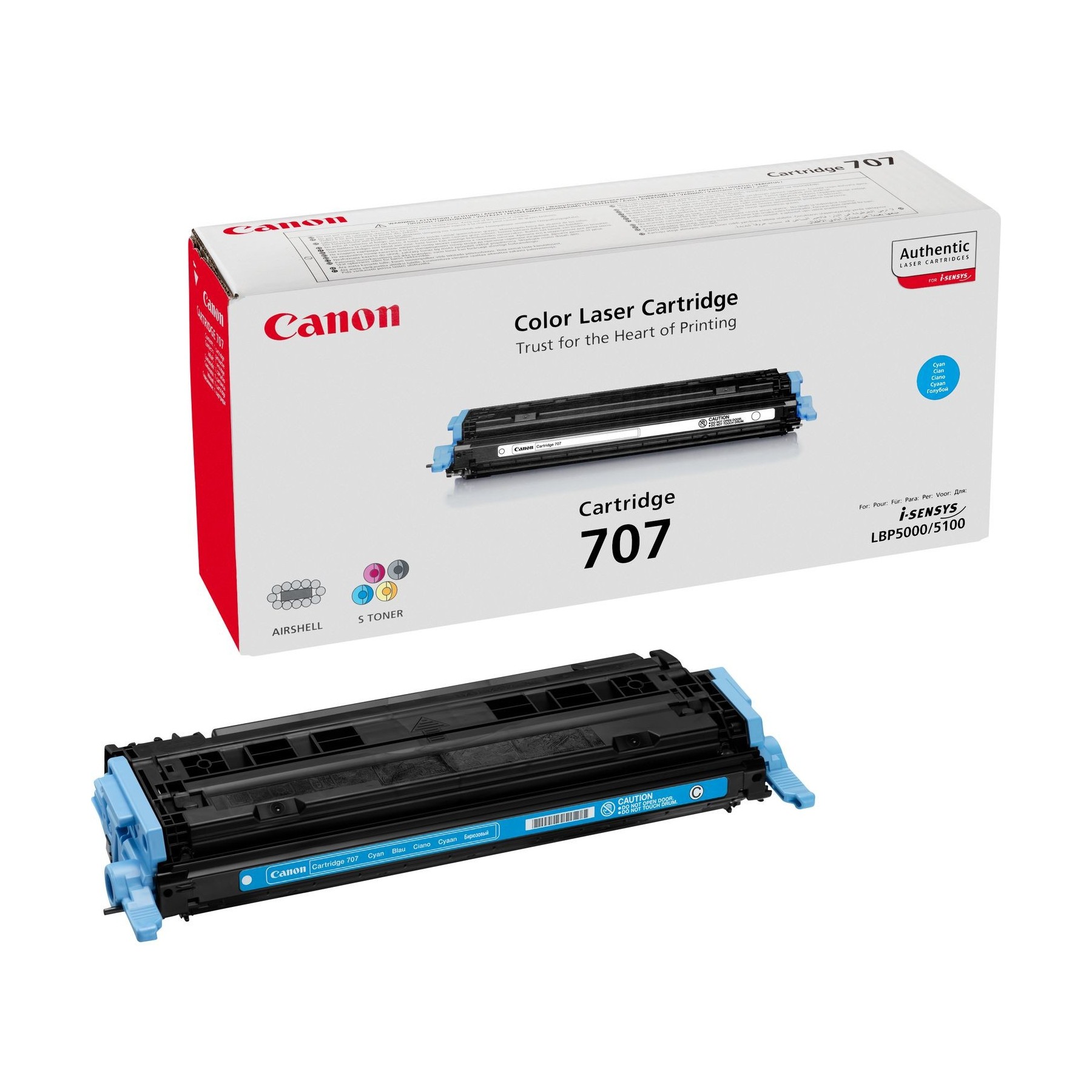 Toner Canon Cian Cl707C 2.000Pag Lbp 5000 5100