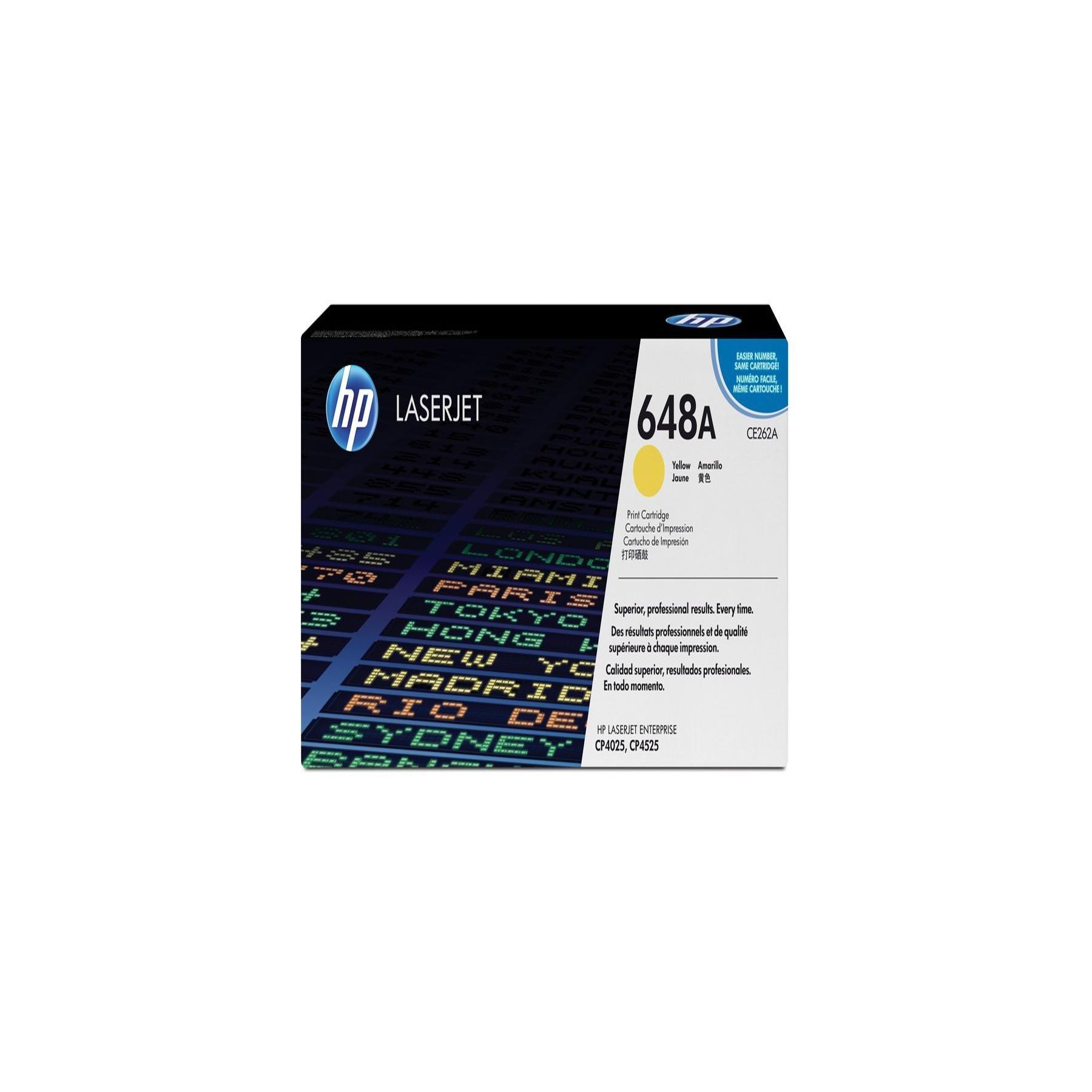 Toner Hp 648A Ce262A Amarillo Ce262A Cp4525Dn