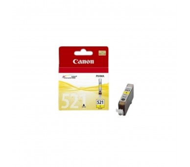 Cartucho Tinta Canon Cli 521 Amarillo 9Ml Pixma 3600 -  4600