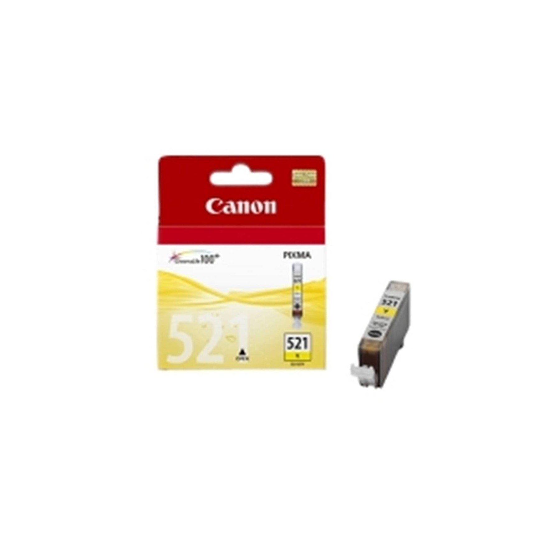 Cartucho Tinta Canon Cli 521 Amarillo 9Ml Pixma 3600 -  4600