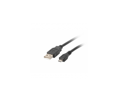 Cable Usb Lanberg 2.0 Macho - Micro Usb Macho 0.3M Negro