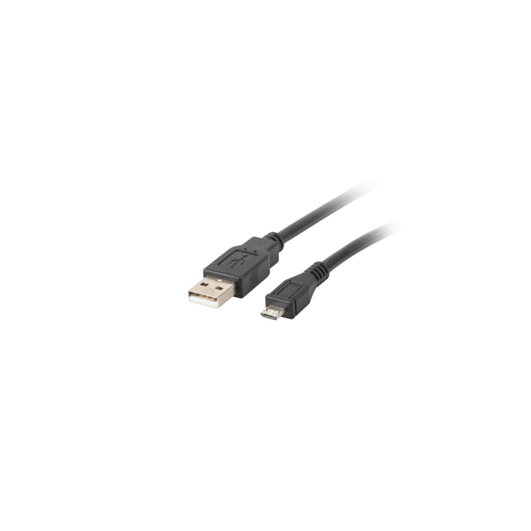 Cable Usb Lanberg 2.0 Macho - Micro Usb Macho 0.3M Negro