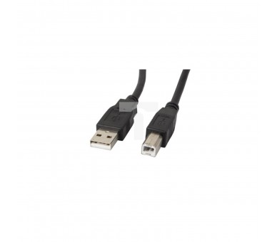 Cable Lanberg Impresora Usb Macho A Usb Macho Negro 0.5 M