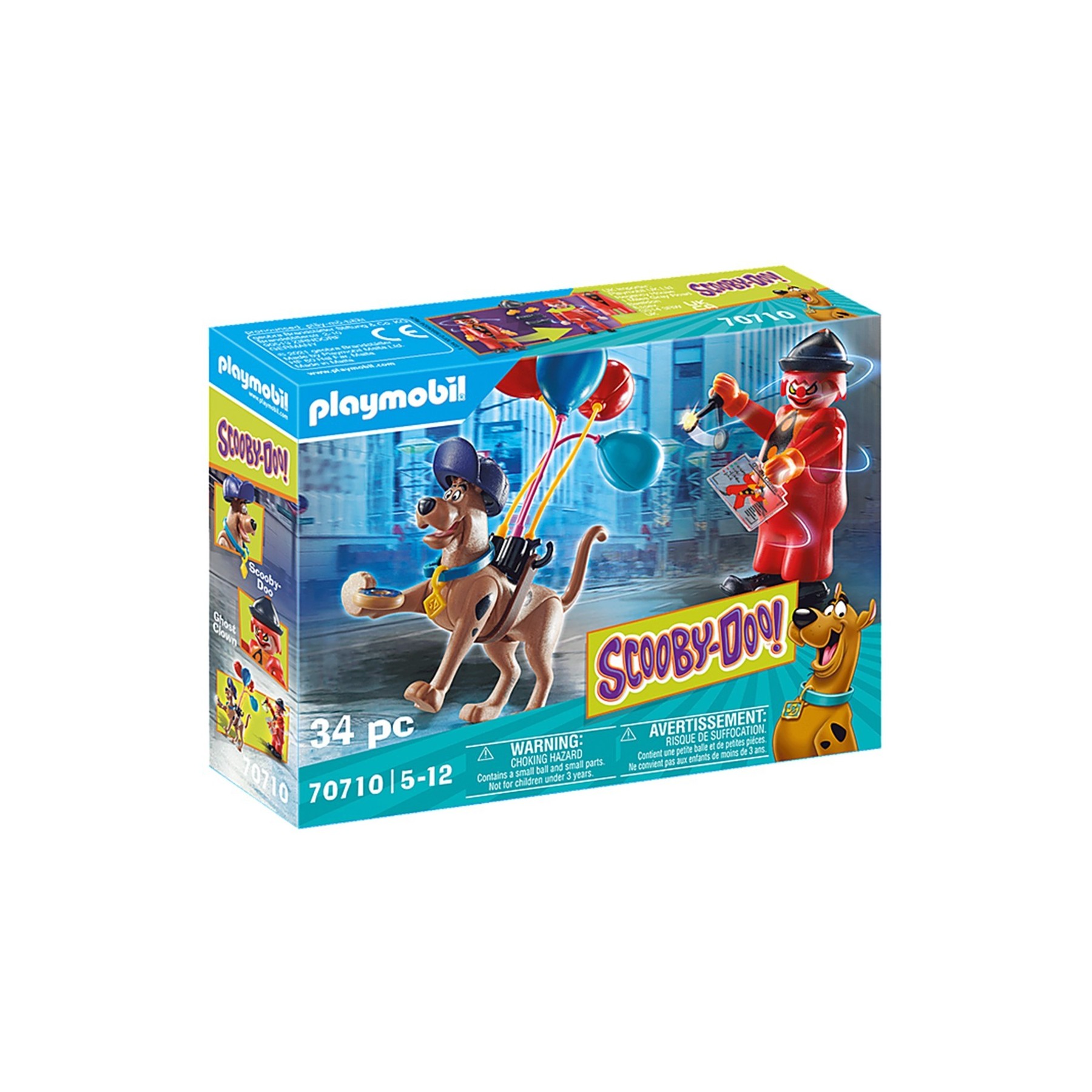 Playmobil Scooby - Doo! Aventura Con Ghost Clown