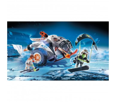 Playmobil Espias Spy Team Planeador De Nieve