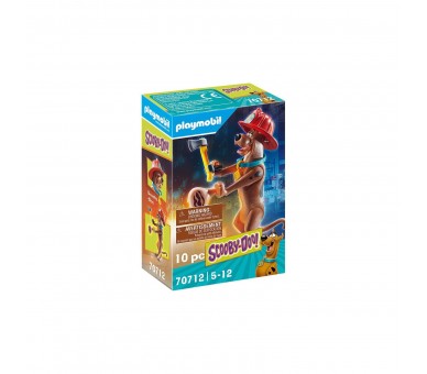 Playmobil Scooby - Doo! Figura Coleccionable Bombero