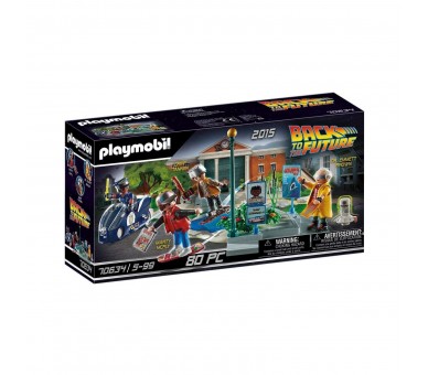 Playmobil Regreso Al Futuro Persecucion En Monopatin