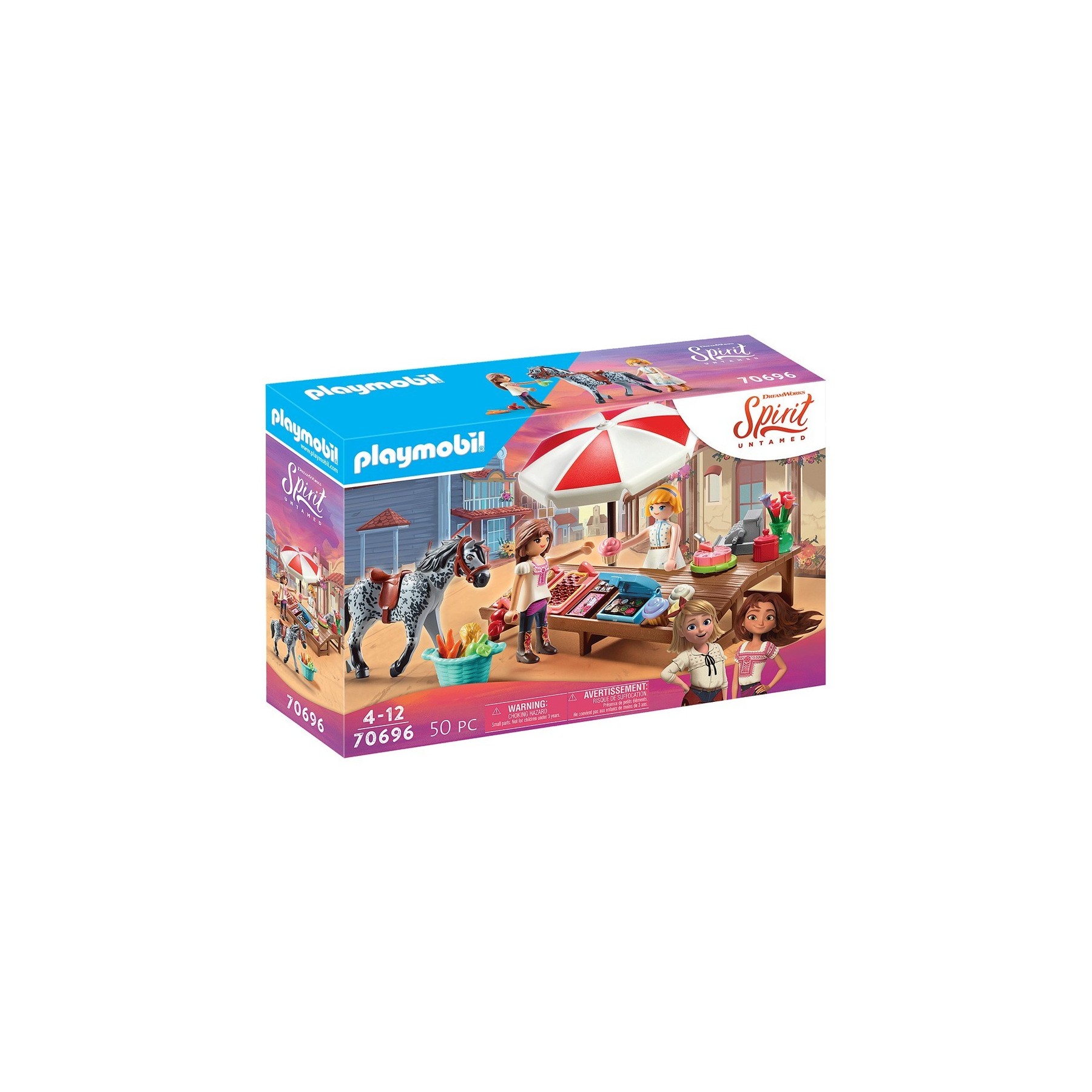 Playmobil Spirit Indomable Miradero Tienda De Dulces