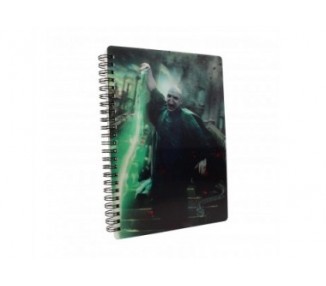 Libreta Efecto 3D Sd Toys Harry Potter Poster Voldemort