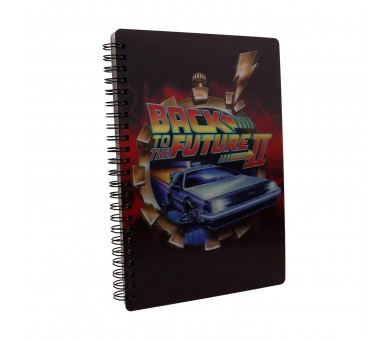 Libreta Efecto 3D Poster Bttf 2 Regreso Al Futuro