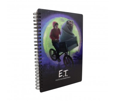 Libreta Efecto 3D Bici Elliot E.T.