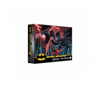 Puzle 100 Efecto 3D Batman Ciudad Universo Dc