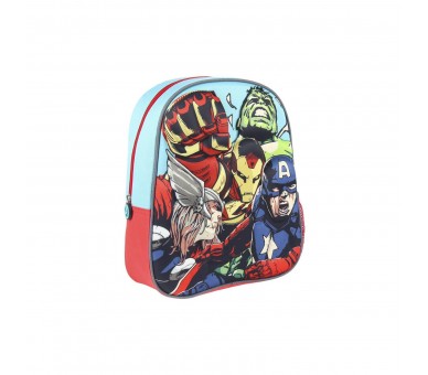 Mochila Infantil 3D Avengers