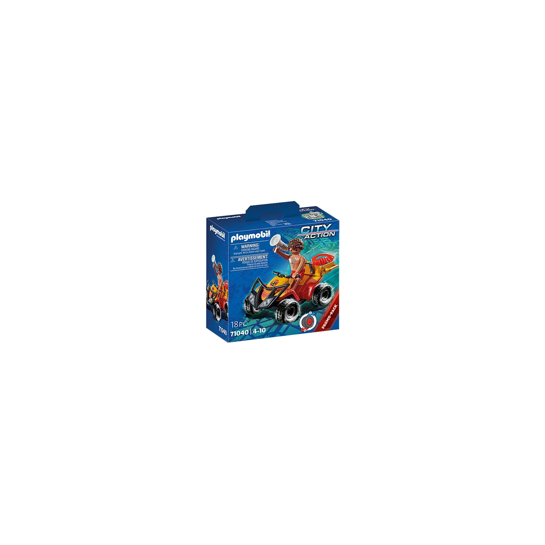 Playmobil City Action Quad De Rescate