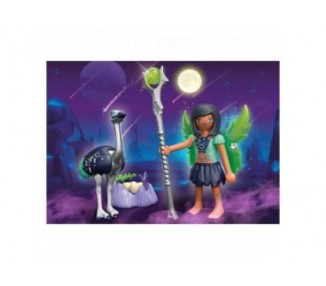 Playmobil Ayuma Crystal Y Moon Fairy Con Animales Del Alma