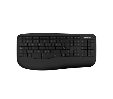 Phoenix K201 Teclado Ergonómico Inalámbrico 2.4Ghz