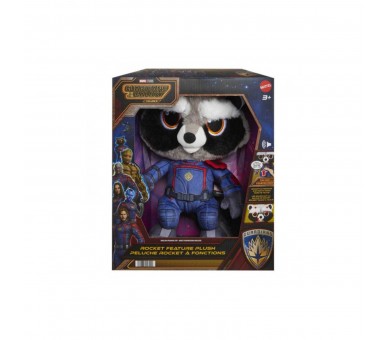 Peluche Mattel Marvel Guardianes De La Galaxia Rocket