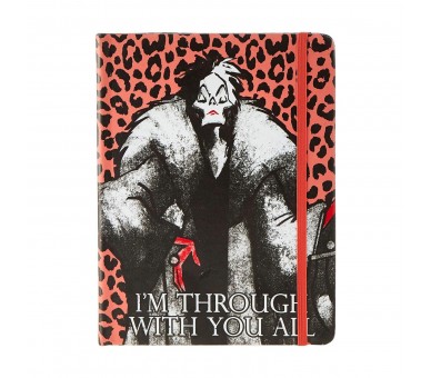 Libreta Disney Villanos Cruella De Vil