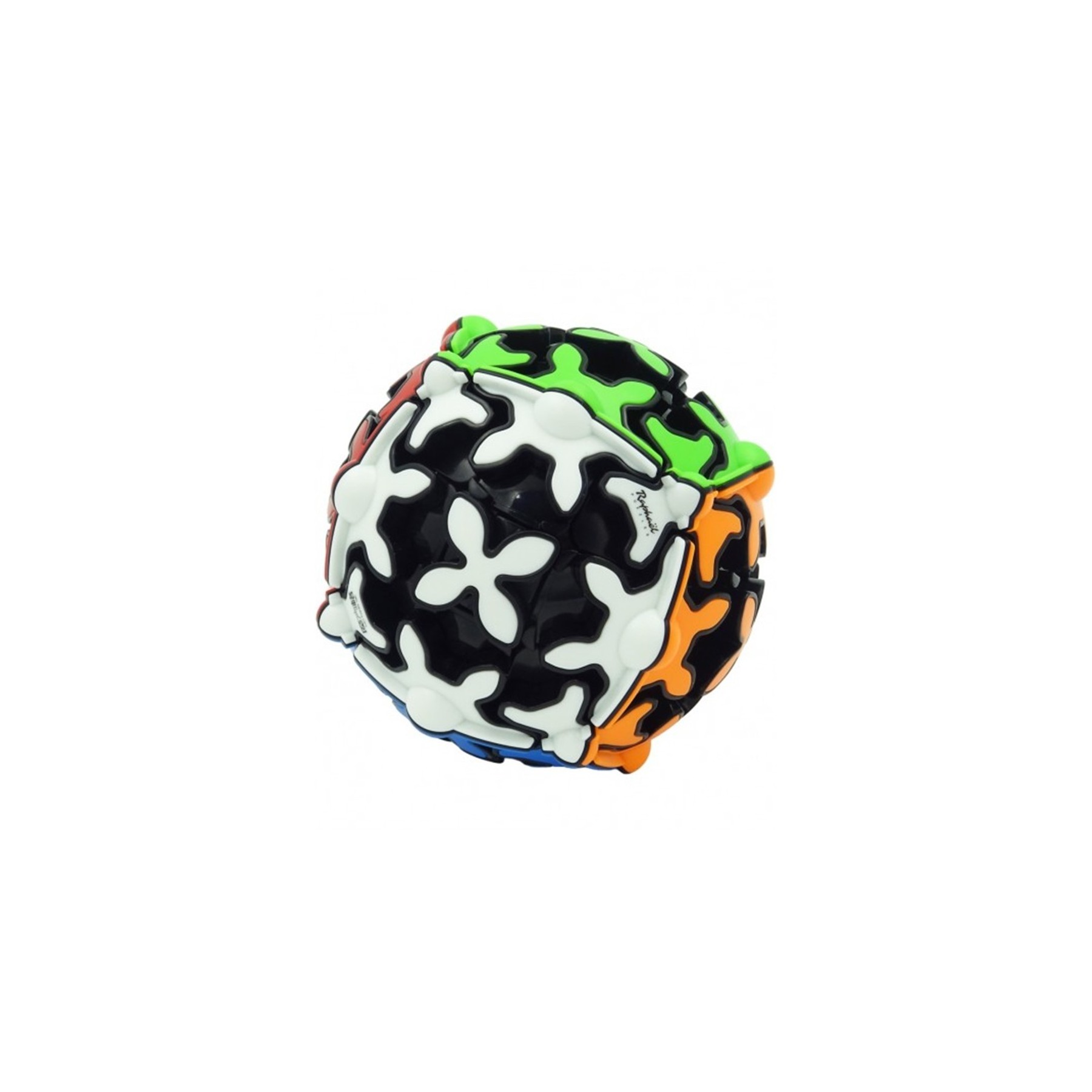 Cubo De Rubik Qiyi Gear Ball 3X3 Bordes Negros