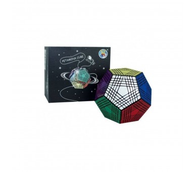 Cubo De Rubik Shengshou Petaminx Dodecaedro 9X9 Negro