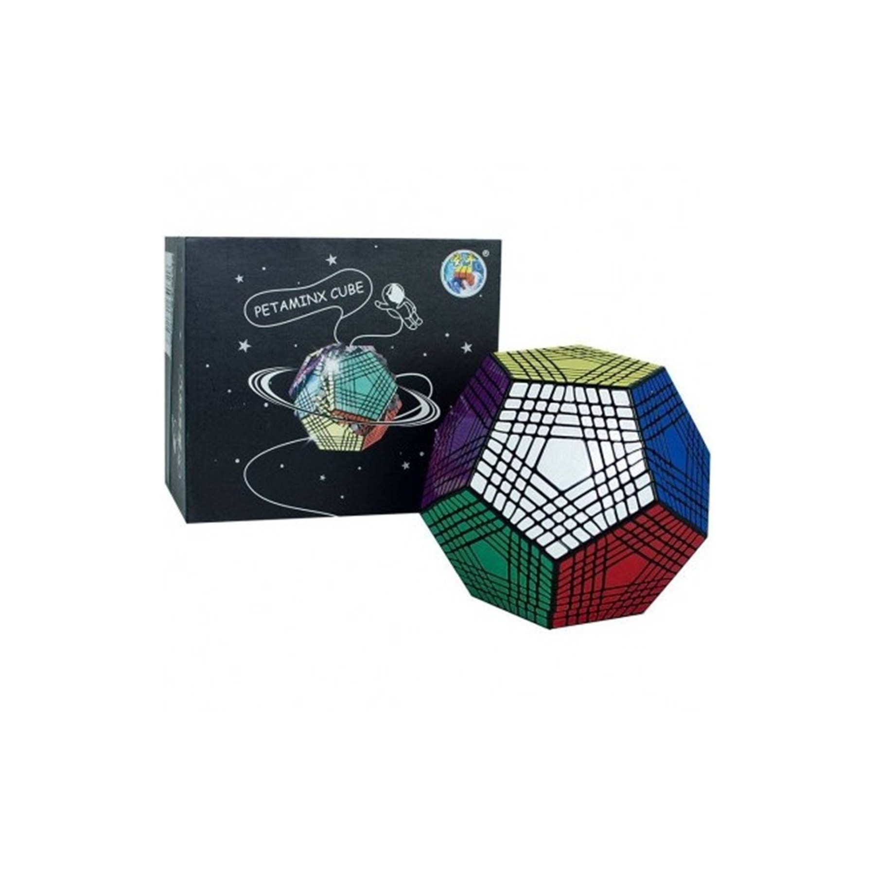 Cubo De Rubik Shengshou Petaminx Dodecaedro 9X9 Negro