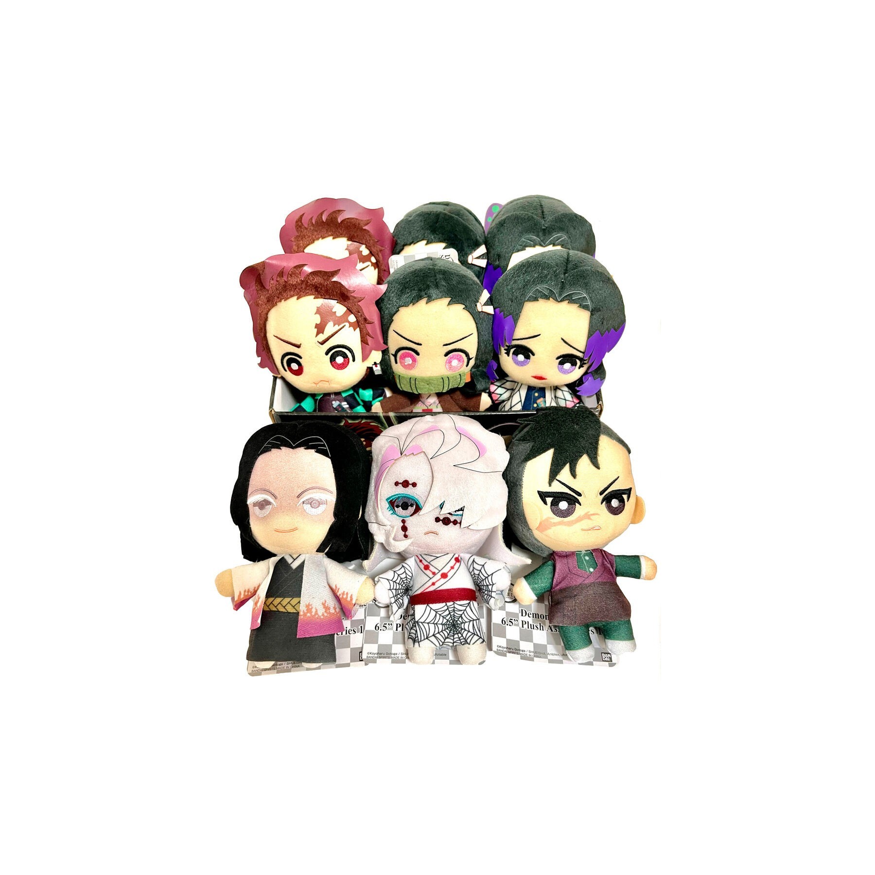 Set Peluches Banpresto Kimetsu No Yaiba Demon Slayer 9 Unida