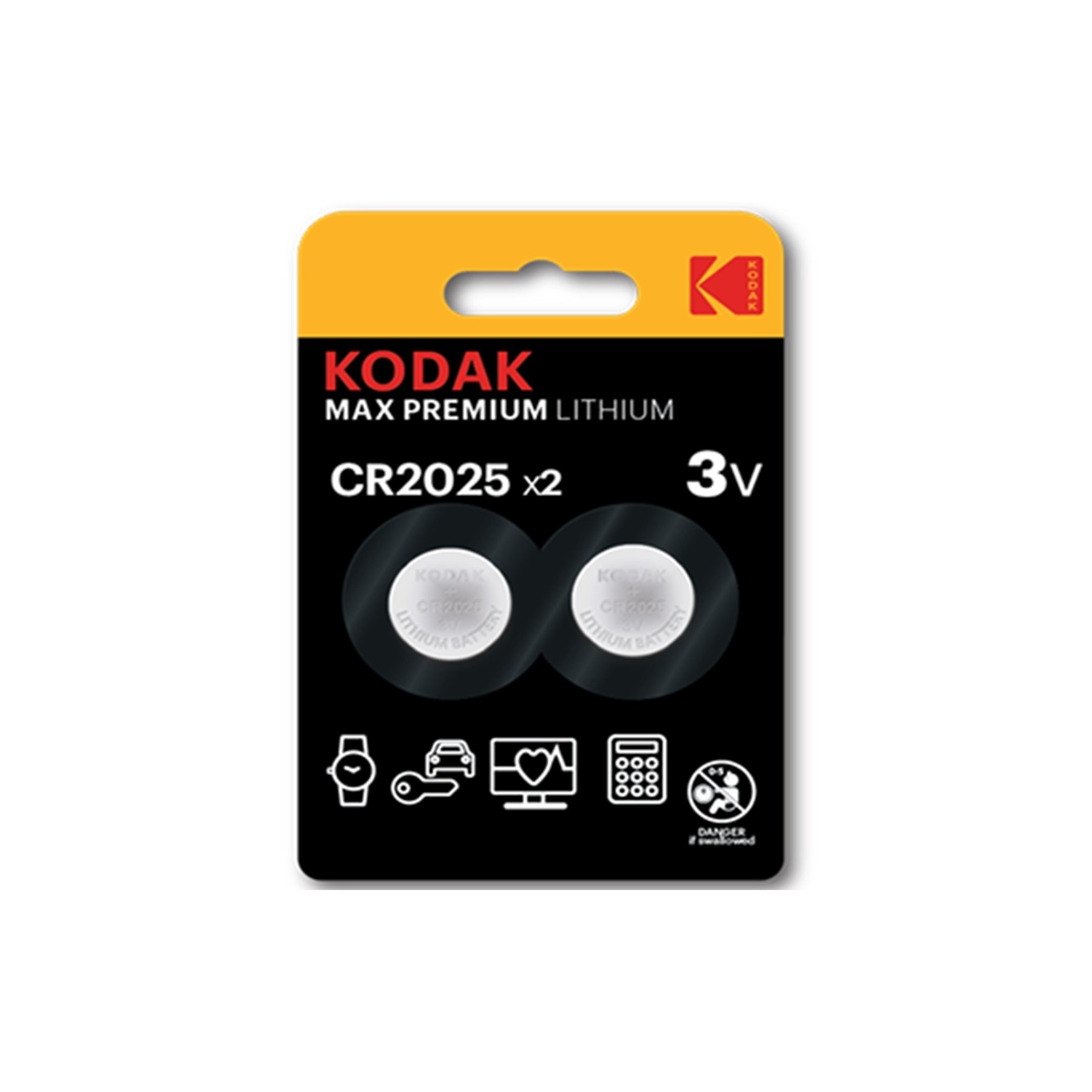 Blister Pilas Kodak Boton Litio Ultra 2025 Blister Grade 2 P