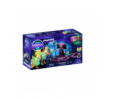 Playmobil Fantasia Crystal Fairy Y Bat Fairy Con Animales De